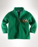 Ralph Lauren Baby Boy Authentic Weathered Fleece Sweatshirt