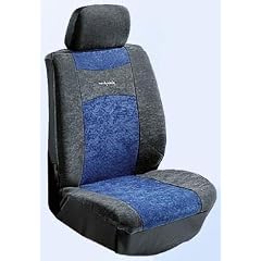 SITZBEZUG ALCANTA BLAU SCHWARZ mit getrennter R�cksitzbank 9-teiliges Komplettset f�r PKW's LUXUSKLA