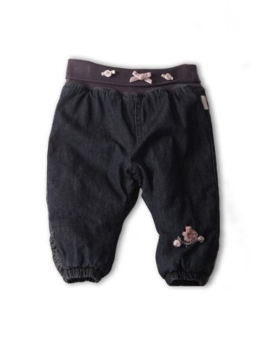 Pampolina Baby - M&auml;dchen Hose 18021, Gr. 62, Blau (dark blue denim 1) Preisvergleich