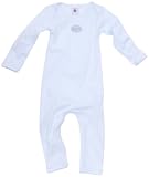 Petit Bateau Milleraies Stripe Longjohn Classic Stripe - Blue & White-6 Months