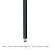 Metro Super Erecta SiteSelect Stationary Shelving Post, Smoked Glass, 63.4375" Height (Pack of 4)