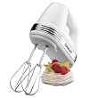 Cuisinart HM-70 Power Advantage 7-Speed Hand Mixer, Stainless and White