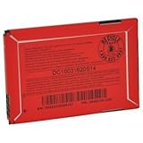 Original OEM HTC Droid Incredible ADR6300 Battery 1300 mAh Red (35H00134-02 ....