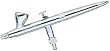 EVOLUTION SILVERLINE Airbrush 2 in One with 2 & 5 ml cup and 0.2 and 0.4 mm nozzle set Harder & Steenbeck 126003