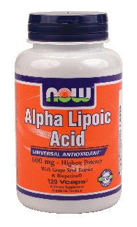 Now Foods Alpha Lipoic Acid 600 mg - 120 Vcaps (Multi-Pack)