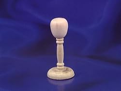 Dollhouse Miniature Hat Stand in Unfinished Wood