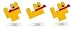 LEGO Ducks ／ レゴ アヒル 3体セット 【ブリスターパックVer.】 852995