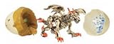 Mega Bloks Plasma Dragons 9538 Sawskreetch Series 9