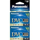 Panasonic AY DVM63HD - Professional Quality - Mini DV tape - 1 x 63min
