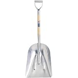 Ames True Temper Aluminum Scoop with 27-Inch Cushion D-Grip Handle 1681400