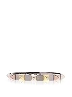 LES INTERCHANGEABLES Pulsera Jonc Pyramide Strassee