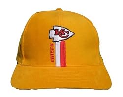 NFL Vintage Kansas City Chiefs Snapback Cotton Hat Cap - Yellow