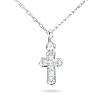 14k White Gold Petite Pave Diamond 03