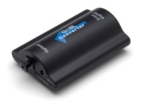 G&BL Audiosignal Konverter (RCA Digital auf Toslink Digital) grau Preisvergleich