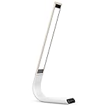 1byone　目に優しいオリジナルLEDデスクライト　タッチセンサー式　3色モード明るさが6段階に調節可能、　ゴールド