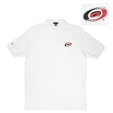 Carolina Hurricanes NHL Boys "Original" Pique Polo Shirt (White) (X-Large)
