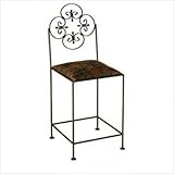Florentine Bar Stool Finish: Antique Bronze, Fabric: Safari