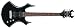 B.C. Rich Virgin 1 Electric Guitar, Onyx