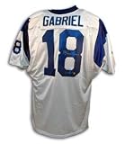 Roman Gabriel Signed Los Angeles Rams Throwback Jersey - 69 MVP