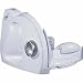 Allesschneider (Brotschneidemaschine, Edelstahl Messer, 150 Watt, Restehalter mit Fingerschutz) NEU + OVP