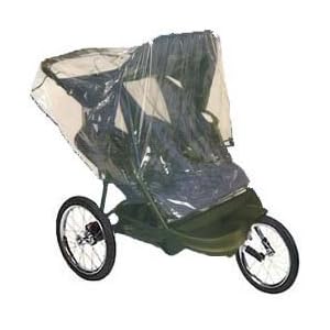 Comfy Baby Double Stroller Rain Cover