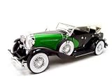 1934 Duesenberg Black green 1:18 Scale Diecast Model