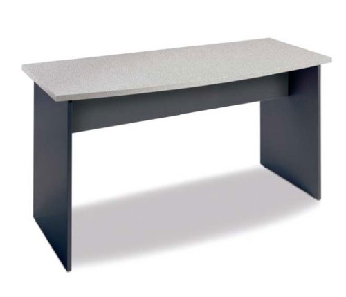 Granite and Graphite Peninsula Table Classic Granite Collection by Bestar Office Furniture - 08351-3 