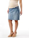 A Pea in the Pod: Secret Fit Belly(tm) Knee Length 5 Pocket Stretch Fabric Maternity Skirt