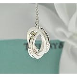 TIFFANY＆Co. ティファニー ネックレス 1837インターロッキングサークルペンダント(シルバークロス付き） 並行輸入品