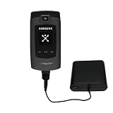 Emergency AA Battery Charge Extender for the Samsung SYNC SGH-A707 - Gomadic Brand w/ TipExchange Technology