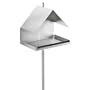 Stainless Steel Birdfeeders (Stainless steel) (60"H x 7 1/4"W x 5"D)