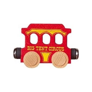 Maple Landmark 10216 NAMETRAIN- COLOR CARS- CIRCUS WAGON