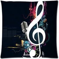 Custom Music note Pillowcase 18"x18" Cushion Pillow Cover WPC-6883