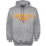 Reebok Kansas City Chiefs Ash Youth Playbook Hoody Sweatshirt