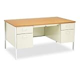 HON 34000 Series Steel Double Pedestal Desk