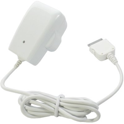 Online House Charger in Classic White For Apple iPod All Generations and Apple iPod 2008 Models: Nano Chromatic , iPod Touch 1 2 3 1G 2G 3G Series , New Ipod Classic, Apple iPhone, iPhone 3G & 3G S 3GS