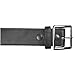 Boston Leather 6505ST-1-34 Black Plain BW 1.75" Stitched Edge Garrison Belt 34"