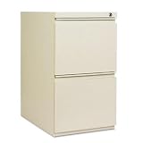 Two-Drawer Mobile Pedestal File with Full-Length Pull, Putty, 23 Deep AELPB542823PY