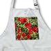 Red Poppy Anemone - anemone coronaria, poppy anemone, spanish marigoldanemone, flower - BLACK Full Length Apron With Pockets 22w X 30l