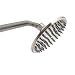 Pegasus 8 In. Sunflower Showerhead With Metal and Rubber Easy Clean Jets in Brushed N...
