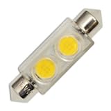 Bulbrite LED/FEST/12 12V LED Miniature Festoon Light Bulb, Warm White