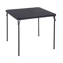 Folding Table - Black (34 x 34")