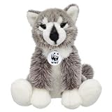 Build-A-Bear Workshop 15 in. WWF Gray Wolf Plush Stuffed Animal