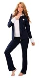 Cookie Wear Plain Cookie 02 activewear 3 piece zip-up hoodie, top & pants