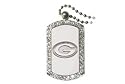 Crystal Dog Tag Georgia Bulldogs