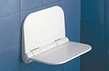 White Foldaway Shower Seat