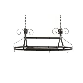 Advantage Components OPR1001 Ornamental Adjustable Oval Pot Rack