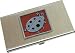 Ladybug Polished Business Card Holder / Case