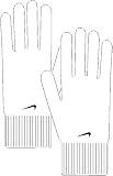 Nike Gloves - White
