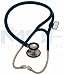 797 Classic Cardiology Stethoscope by MDF, Noir Black